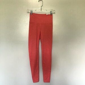 Old Navy Leggings High Rise Cozecore Coral New XS